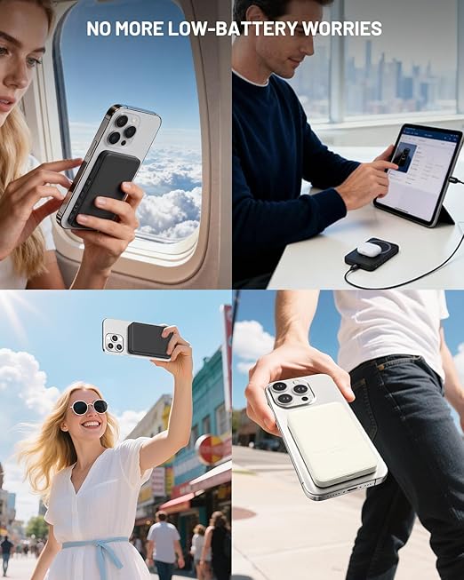 Virexa™ MagSnap Power Bank (10,000mAh)